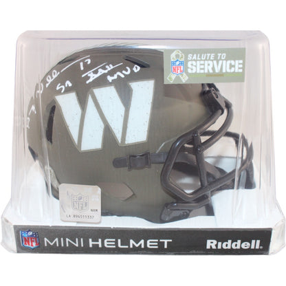 Doug Williams Autographed Washington Commanders 2022 STS Mini Helmet