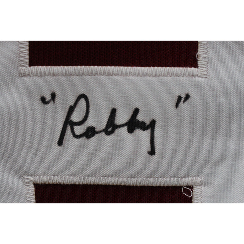 Dave Robinson Signed Custom Maroon Jersey with 3 Inscriptions (JSA)