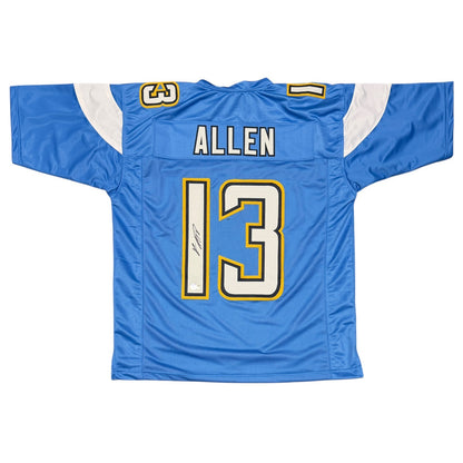 Keenan Allen Signed Los Angeles Chargers Custom Jersey (Beckett COA)