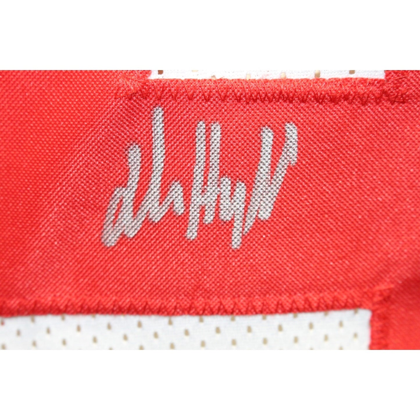 Jalin Hyatt Autographed New York Giants Pro Style White Jersey Beckett