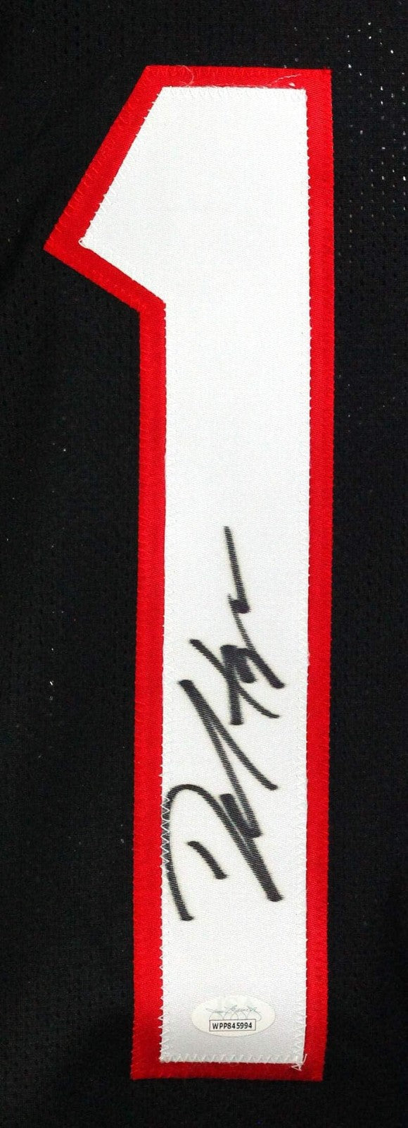 DeAndre Hopkins Signed Black Custom Football Jersey