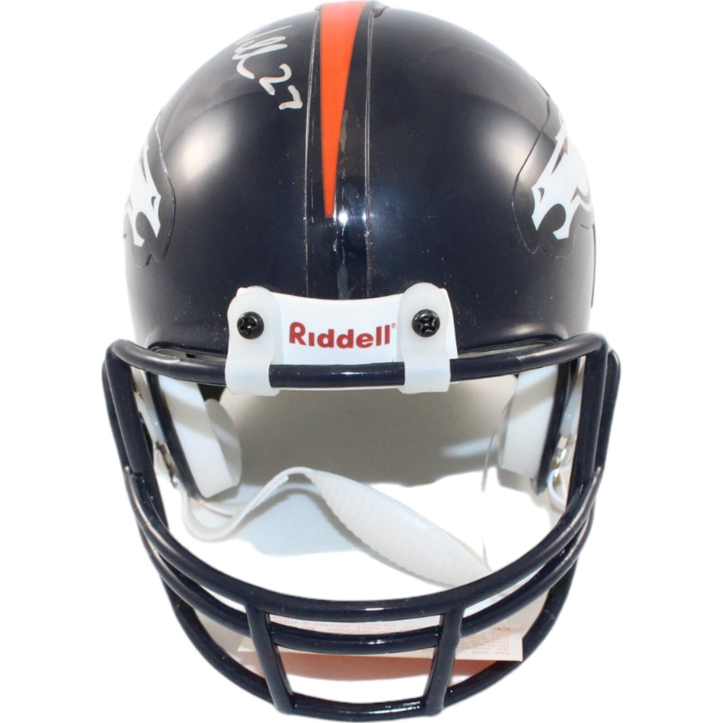 Darrent Williams Signed Denver Broncos VSR4 Mini Helmet (BAS)