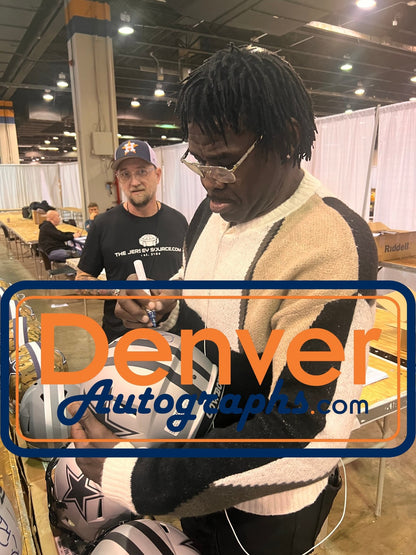 Michael Irvin Autographed Dallas Cowboys Full Size Authentic Rave Helmet