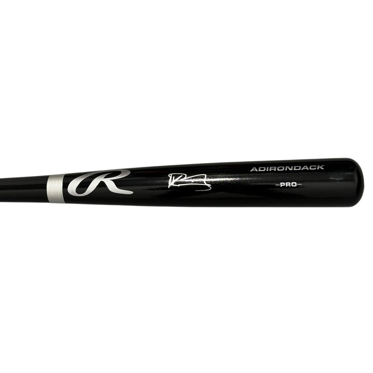 Kevin Parada Signed New York Mets Black Rawlings Baseball Bat Beckett COA