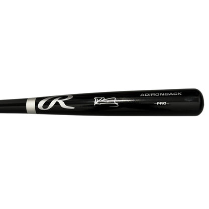 Kevin Parada Signed New York Mets Black Rawlings Baseball Bat Beckett COA