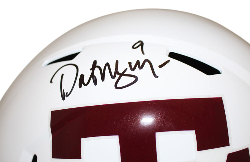Dat Nguyen Texas A&M Aggies Signed White Speed Full Size Helmet