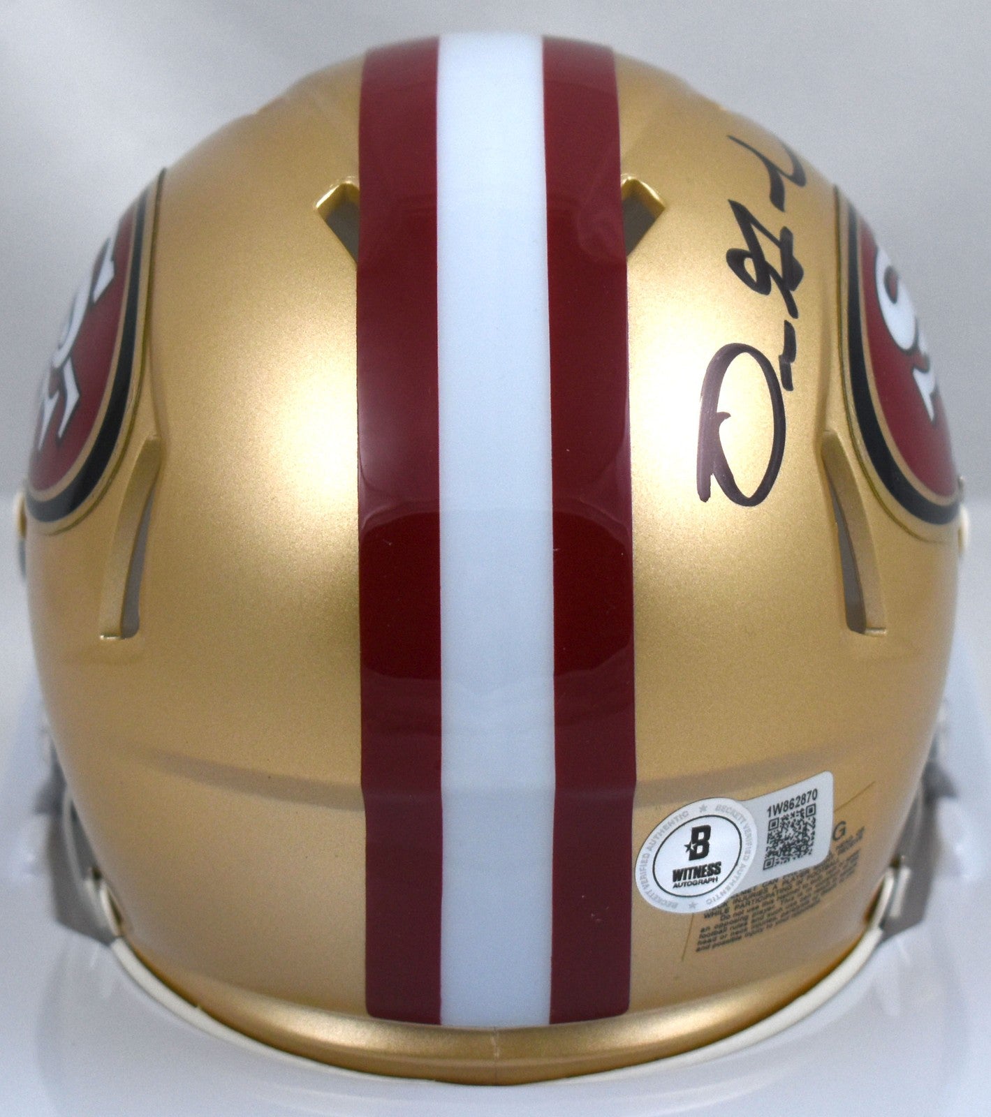 Dre Greenlaw Signed San Francisco 49ers Speed Mini Helmet