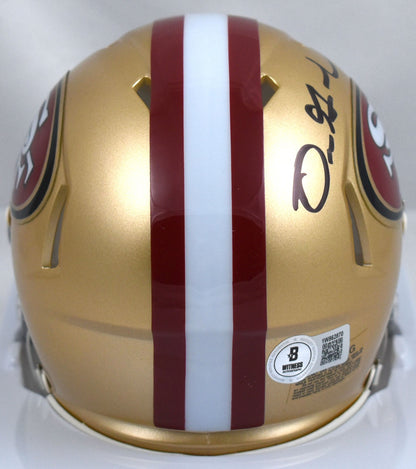 Dre Greenlaw Signed San Francisco 49ers Speed Mini Helmet