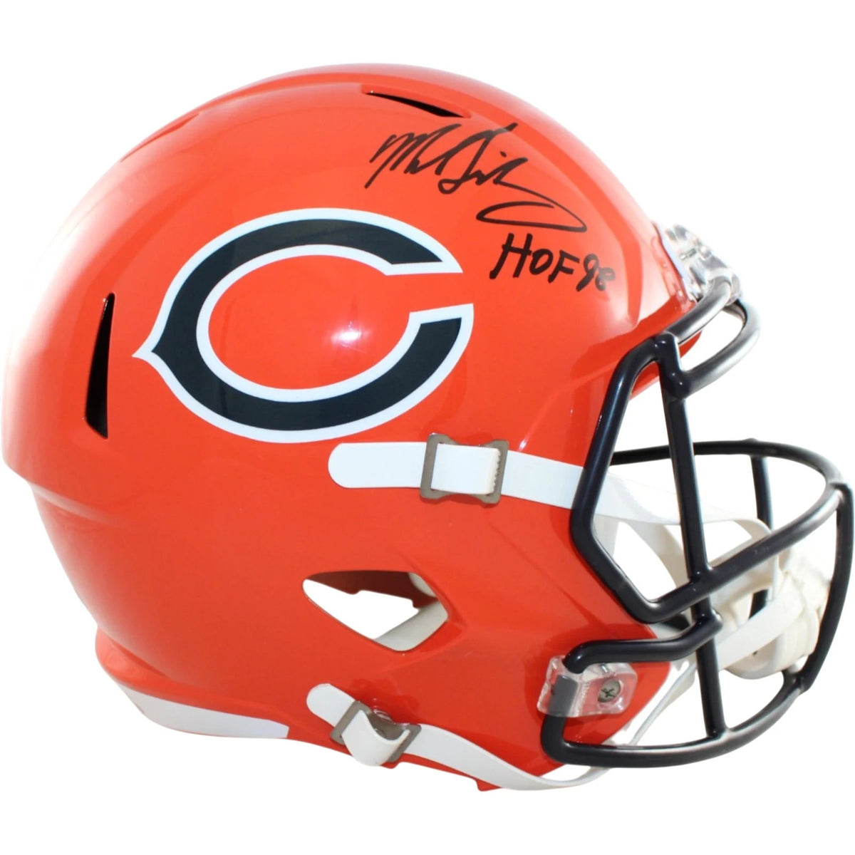 Mike Singletary Signed Chicago Bears Full Size Replica Helmet