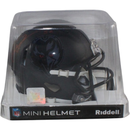 Ray Lewis Signed Baltimore Ravens 2026 Alternate #2 Mini Helmet