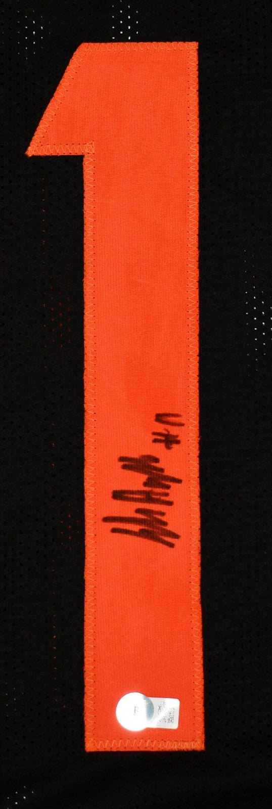 Jalin Hyatt Signed Tennessee Volunteers Custom Black Jersey