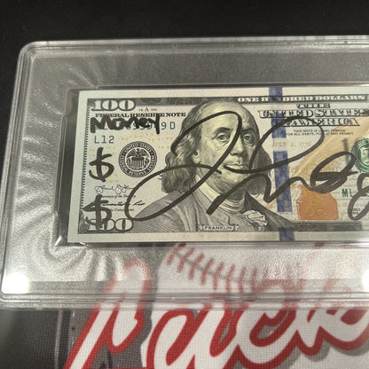 Floyd Mayweather Jr Signed $100 Bill with 4 Inscriptions PSA 10 Auto