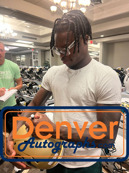Travis Hunter Signed Colorado Buffaloes Full Size Authentic Helmet "24 Heisman"