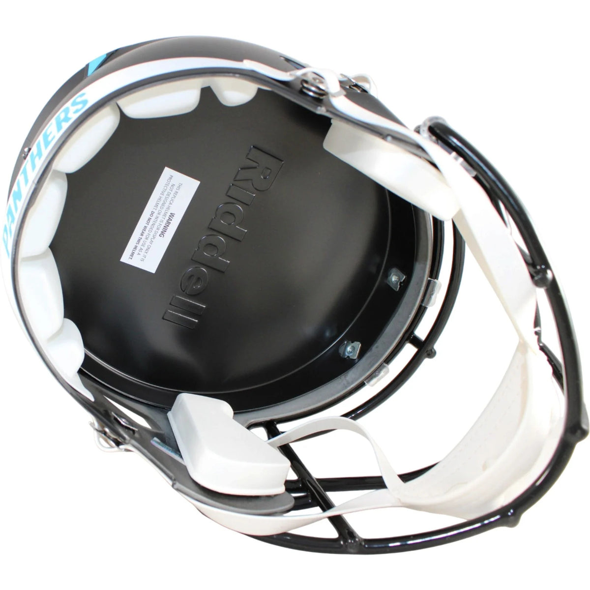Luke Kuechly Signed Carolina Panthers Full Size Helmet - 2022 Alternate