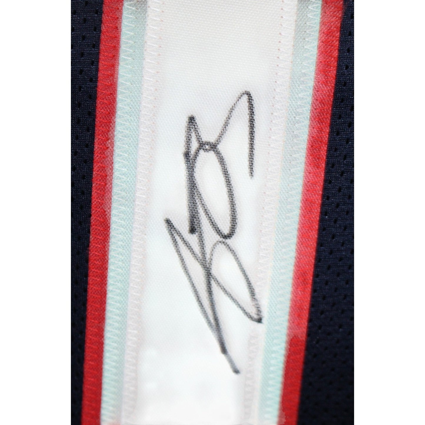 AJ Brown Autographed Blue Pro Style Jersey