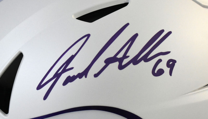 Jared Allen Signed Minnesota Vikings Full Size 2024 Alternate Speedflex Helmet