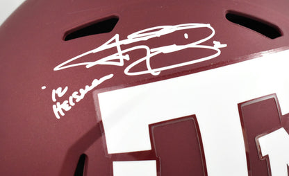 Johnny Manziel Autographed Texas A&M Aggies Full Size Speed Helmet