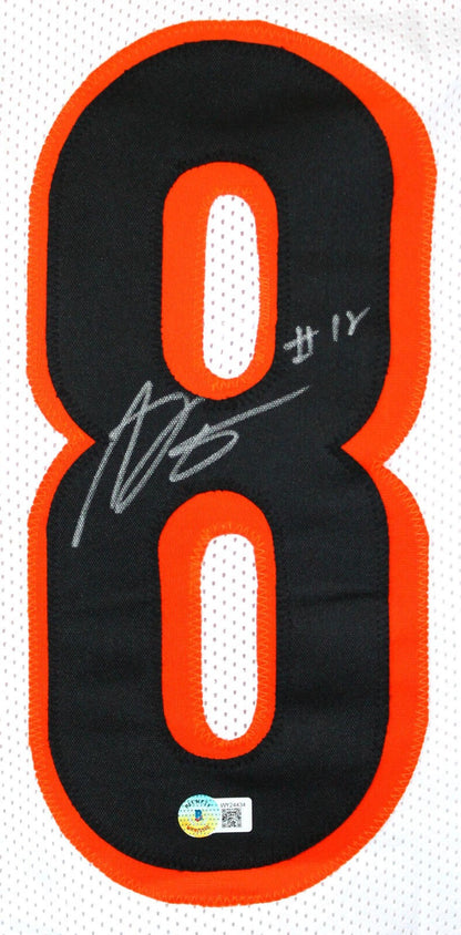 AJ Green Signed White Custom Football Jersey