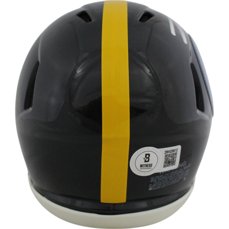 Pat Freiermuth Pittsburgh Steelers Autographed Mini Helmet