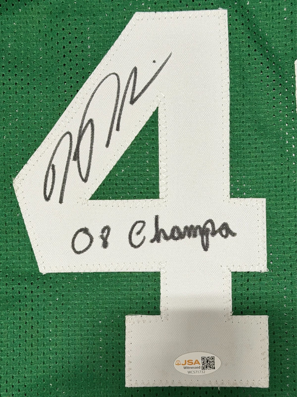 Kendrick Perkins Signed Boston Celtics Custom Jersey (08 Champ)