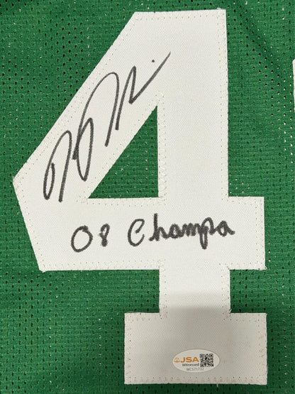 Kendrick Perkins Signed Boston Celtics Custom Jersey (08 Champ)