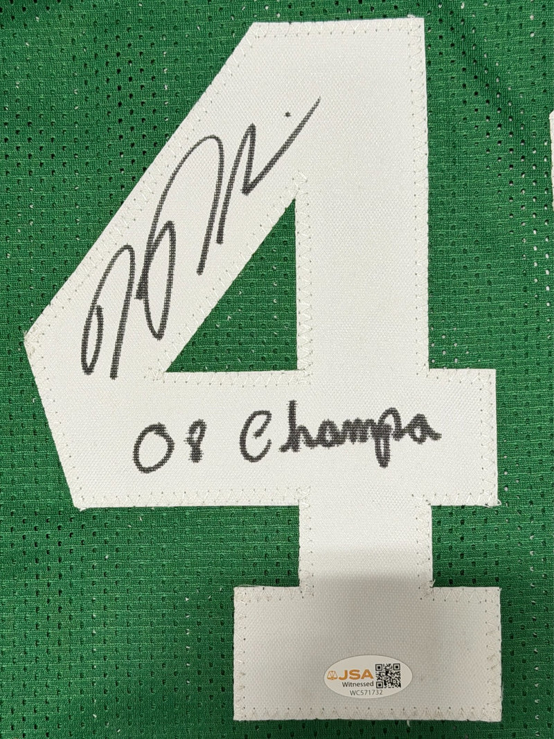 Kendrick Perkins Signed Boston Celtics Custom Jersey (08 Champ)