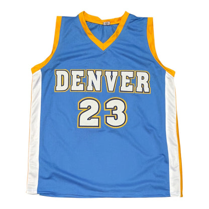 Marcus Camby Signed Denver Nuggets Custom Jersey