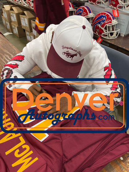 Terry McLaurin Signed Pro Style Maroon Football Jersey (Beckett BAS)