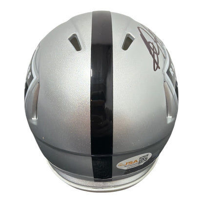 Bo Jackson Autographed Oakland Raiders Speed Mini Helmet