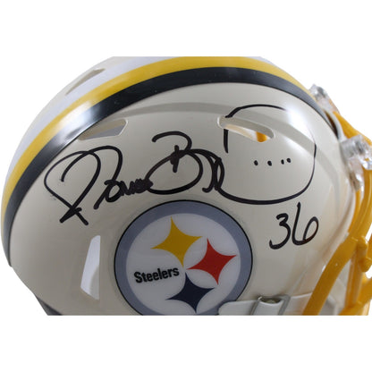 Jerome Bettis Signed Pittsburgh Steelers Retro Mini Helmet