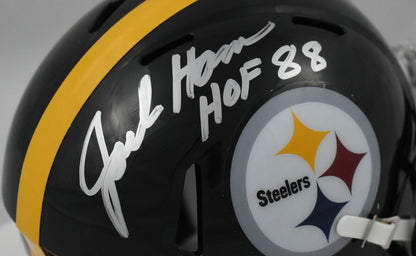 Jack Ham Signed Pittsburgh Steelers Mini Helmet