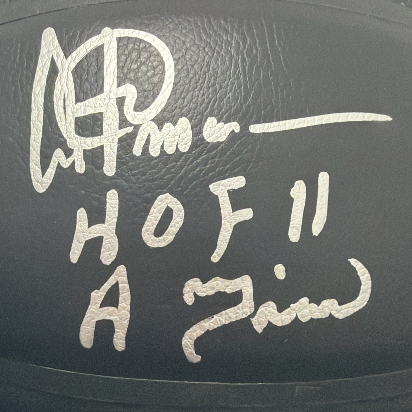 Artis Gilmore Signed Chicago Bulls Premier Black Basketball