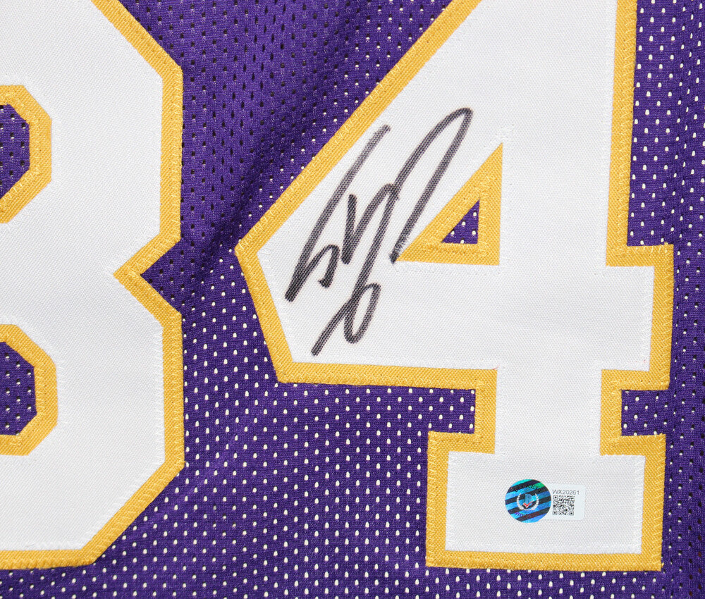 Shaquille O'Neal Signed Los Angeles Lakers Custom Jersey (Beckett BAS)