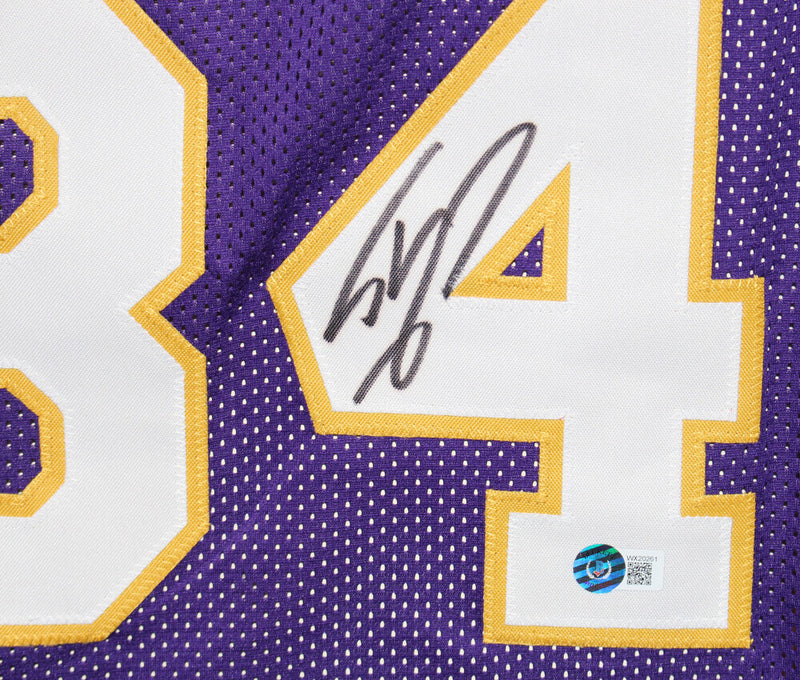 Shaquille O'Neal Signed Los Angeles Lakers Custom Jersey (Beckett BAS)