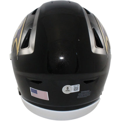 Ray Lewis Signed Baltimore Ravens Mid-Size Midi Helmet