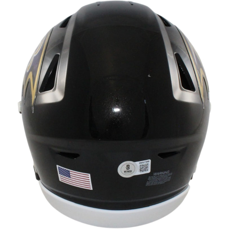 Ray Lewis Signed Baltimore Ravens Mid-Size Midi Helmet