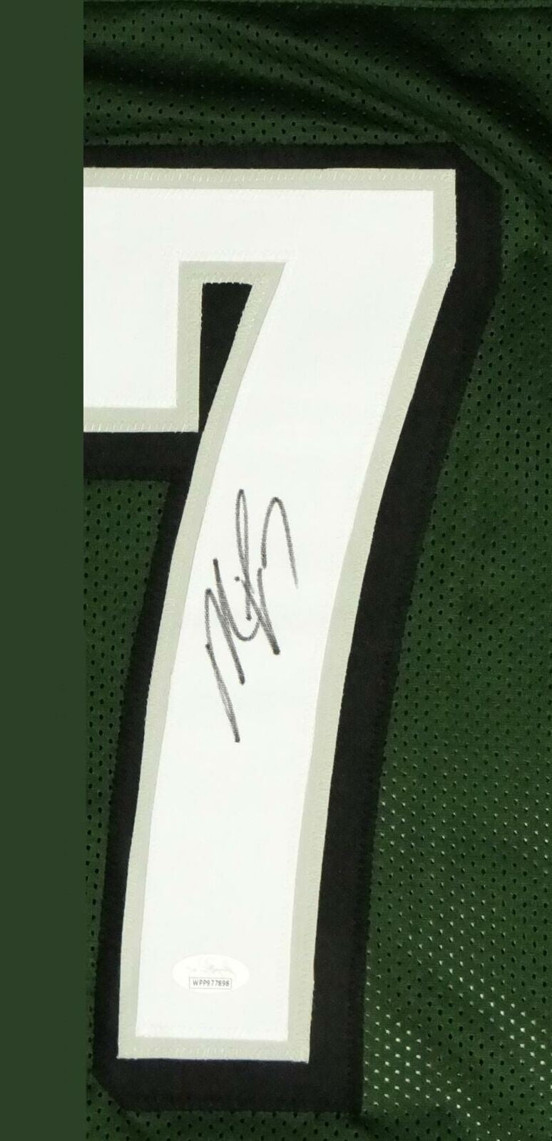 Michael Vick Autographed Philadelphia Eagles Style Green Custom Jersey