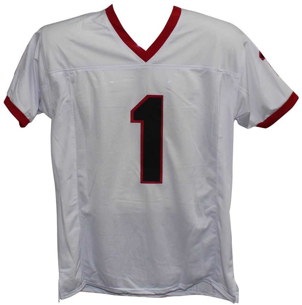 Sony Michel Autographed Georgia Bulldogs Style Custom Jersey