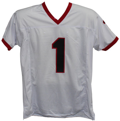Sony Michel Autographed Georgia Bulldogs Style Custom Jersey