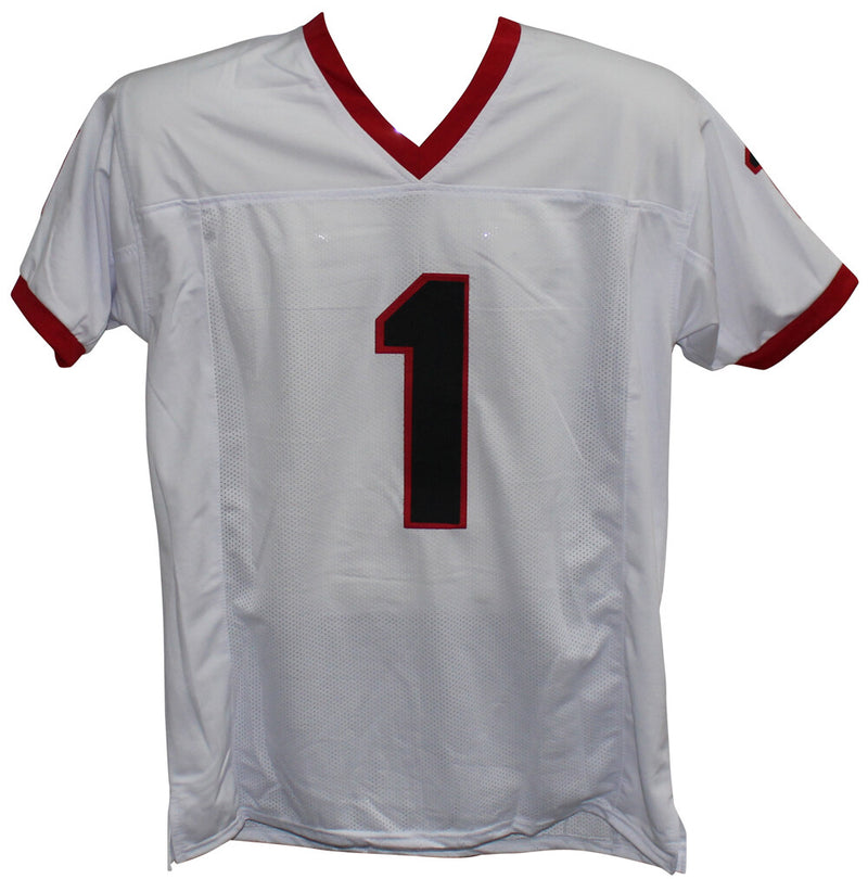 Sony Michel Autographed Georgia Bulldogs Style Custom Jersey