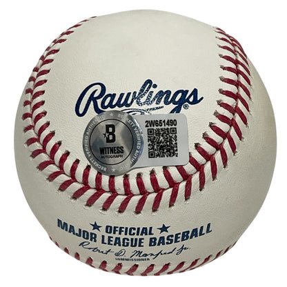 Robin Ventura Signed Rawlings Official Major League Baseball (88 Golden Spikes)