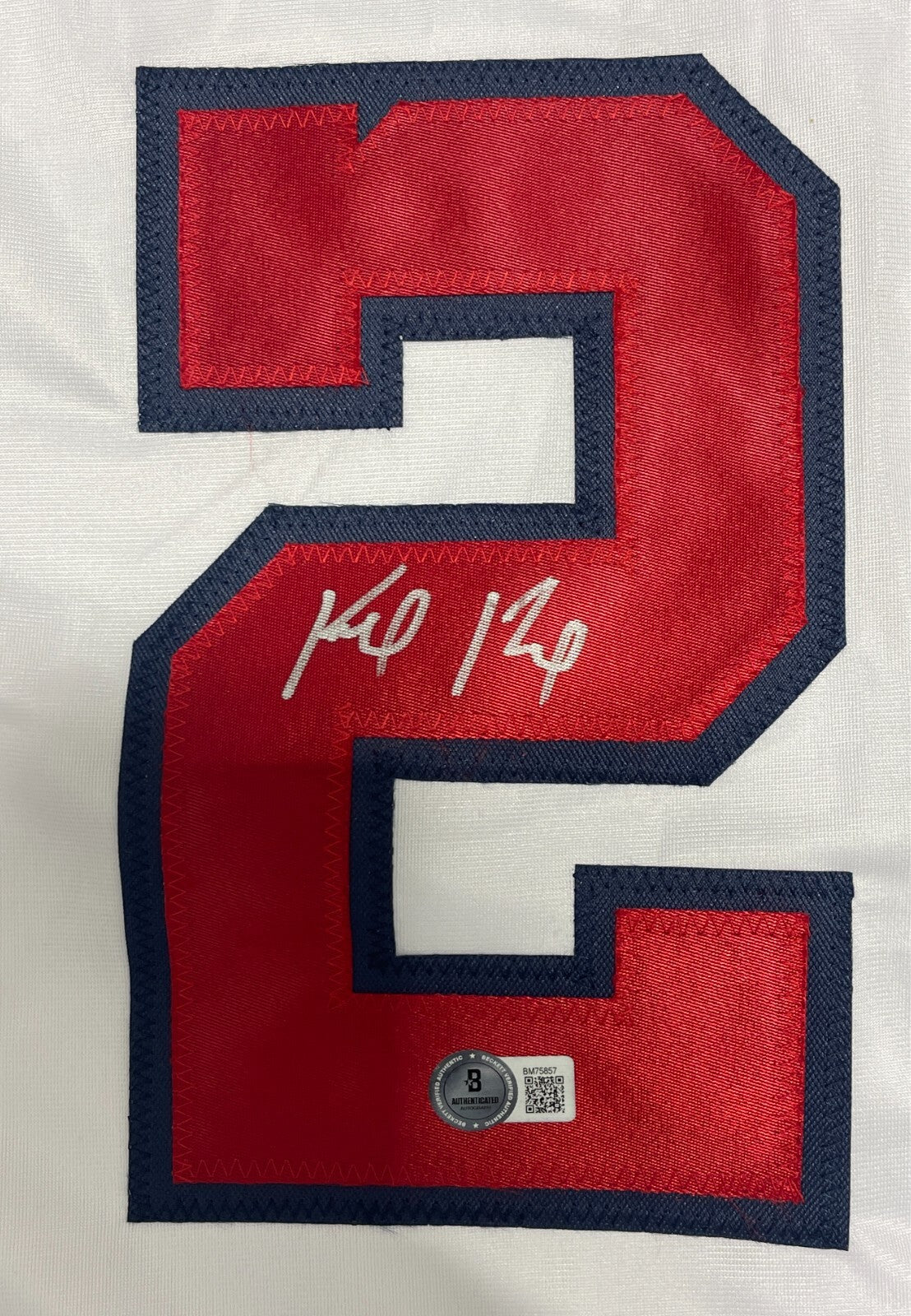 Keibert Ruiz Signed Washington Custom Baseball Jersey Beckett Witnessed