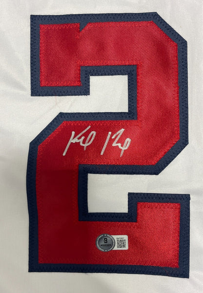 Keibert Ruiz Signed Washington Custom Baseball Jersey Beckett Witnessed
