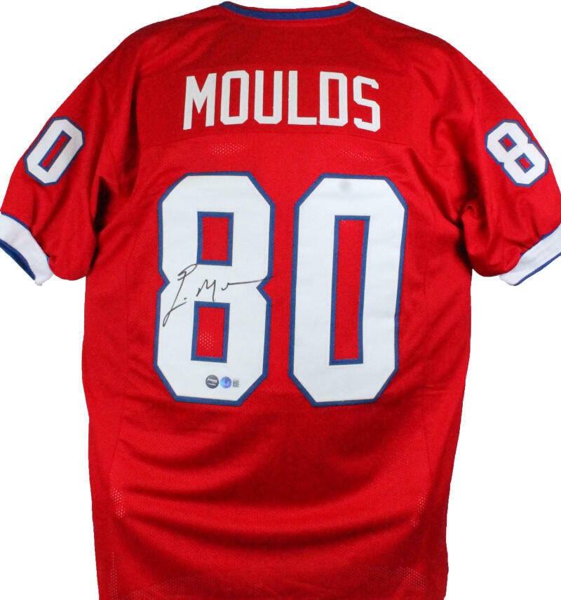 Eric Moulds Signed Buffalo Bills Red Custom Jersey