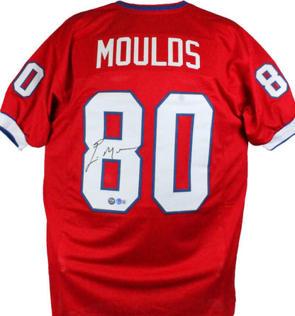 Eric Moulds Signed Buffalo Bills Red Custom Jersey