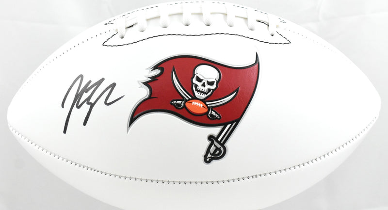 John Lynch Autographed Tampa Bay Buccaneers Logo Football