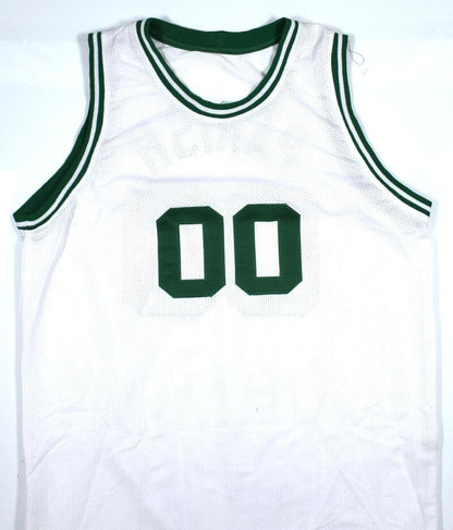 Robert Parish Autographed White Custom Basketball Jersey