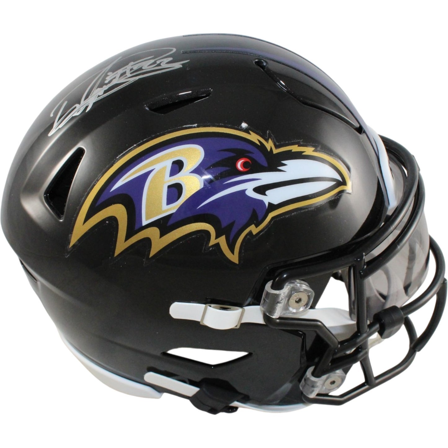 Derrick Henry Autographed Baltimore Ravens Midi Helmet