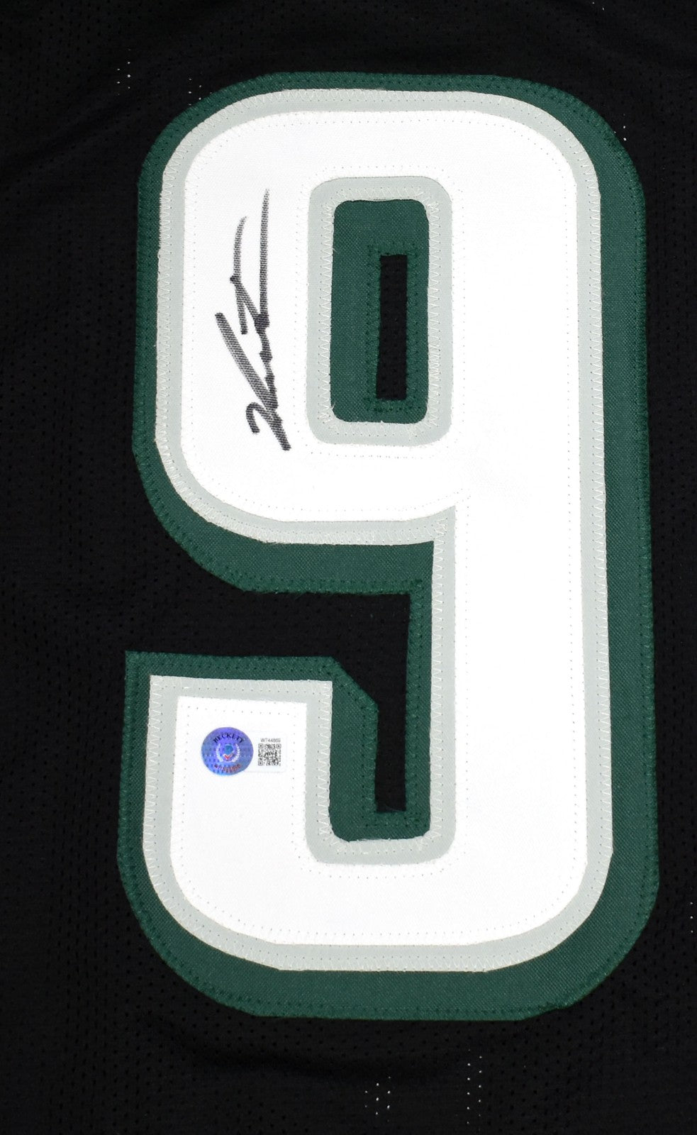 Jalen Carter Signed Philadelphia Eagles Black Custom Jersey