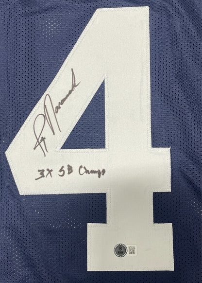 Jay Novacek Signed Dallas Cowboys Custom Jersey (3x SB Champs)